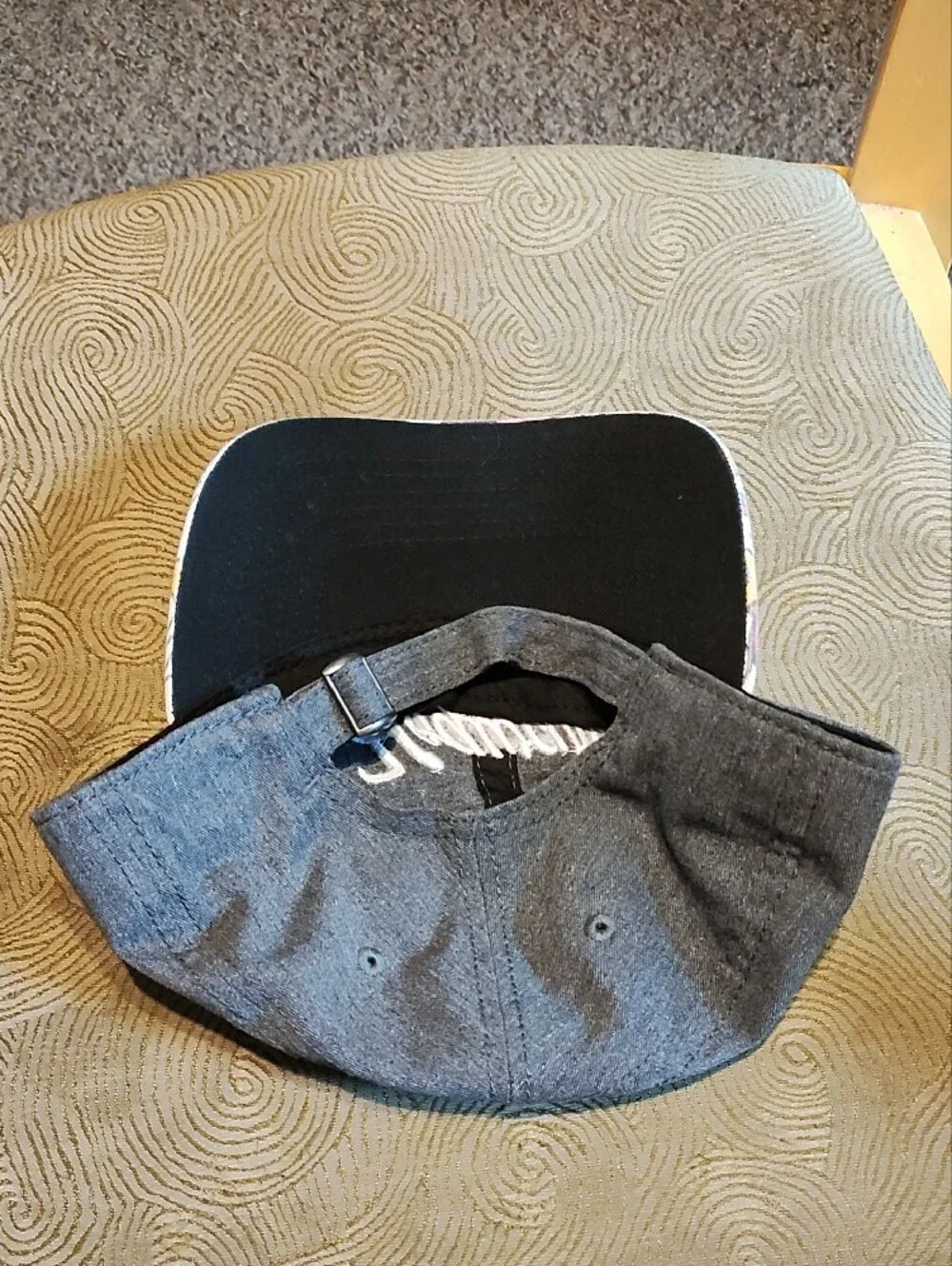 Hogwarts Children's Cap with Character Print Visor - Gray Denim